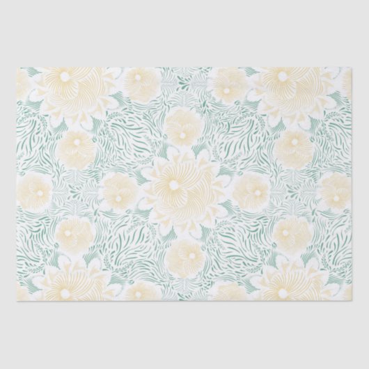 シックモダンボホフローラスウィート16バースデーパーティー 薄葉紙 (正面)