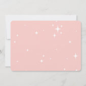 シックモダンミニマルなクリスマス誕生発表 セーブザデート (裏面)