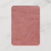 シックモダンミニマルなメイヴ金ゴールドウェディングギフト エンクロージャーカード (裏面)