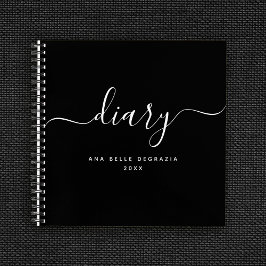 シックモダンミニマルディの名前 ノートブック