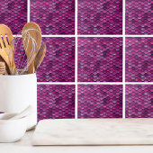 シックモダンメタリックパターン タイル