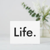 シックモダンライフ。 | ポストカード (スタンド正面)