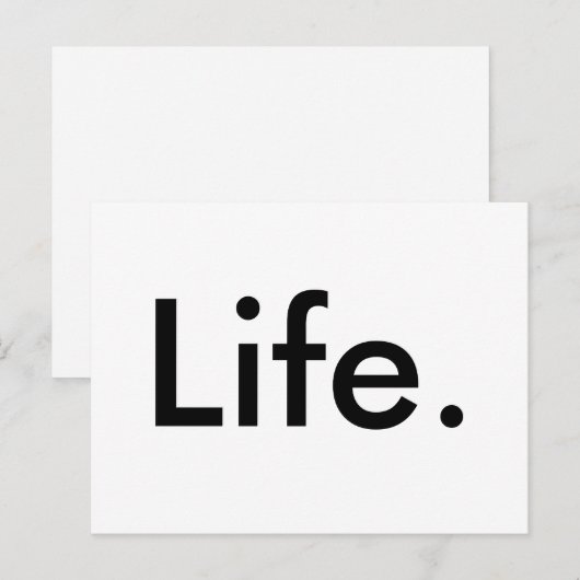 シックモダンライフ。 | ポストカード (正面/裏面)