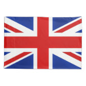 シックモダンロンドン英国連合ジャック国旗 枕カバー (裏面-左)