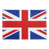 シックモダンロンドン英国連合ジャック国旗 枕カバー (裏面-右)