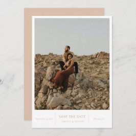 シックモダン写真 セーブザデート