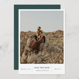 シックモダン写真 セーブザデート