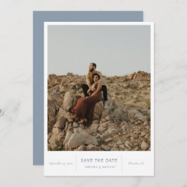 シックモダン写真 セーブザデート