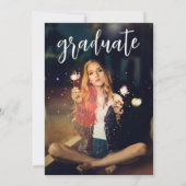 シックモダン卒業招待状 招待状 (裏面)