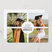 シックモダン大学院2枚の写真 ノートカード (正面/裏面)