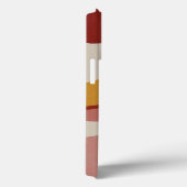 シックモダン抽象芸術サークルのカラーミンマリスト Case-Mate iPhoneケース (裏面 / 右)