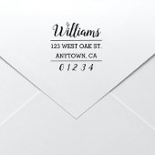 シックモダン書道台本差出人住所 セルフインキングスタンプ