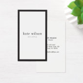 シックモダン白黒プロフェッショナル (デスク)