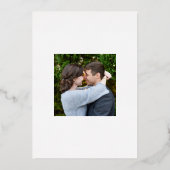 シックモダン結婚ズ 箔招待状 (裏面)