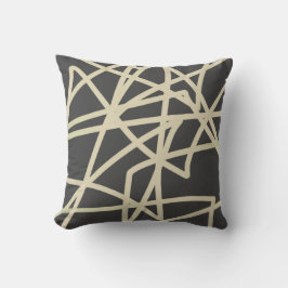 シックモダン装飾用クッションはっきりした抽象芸術パターン クッション