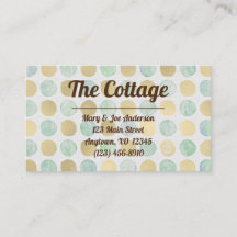 シックモダン金ゴールドドットゲストハウスバケーションレンタル