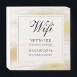 シックモダン金ゴールドフェイクグリッターWifiパスワード ウッドボックスサイン<br><div class="desc">このモダンデザインはシックな金ゴールドフェイクグリッター枠を備えている。Wifiのパーソナライズされたパスワード詳細を使用する場合は、提供された文字ボックスの文字を編集する。#wifi #business #beachhouse #rentalhome #rentalproperty #cafesigns #gold #glitter #cafe #signs #restaurantsignsボックスr hador kr hazr hador thボックス#decor #shopdecor #beachhousedecor</div>