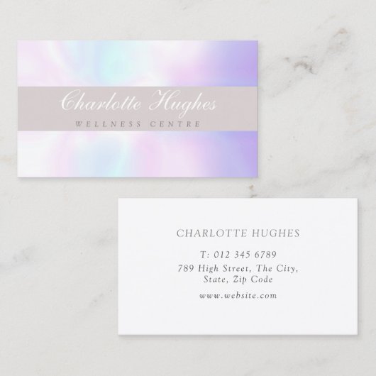 シックモダン 名刺 (正面/裏面)