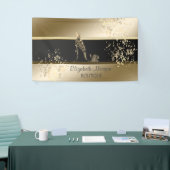 シックモダン，発光，フローラハイヒール 横断幕 (トレードショー)