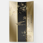 シックモダン，発光，フローラハイヒール 横断幕 (縦)