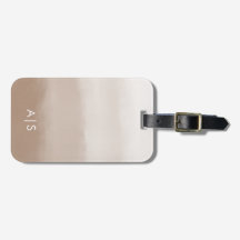 シックモノグラムのな水色マッシュルーム茶グラデーション色