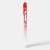 シックモノグラムコーフェイクルグリッターグラデーション名 Case-Mate iPhoneケース (裏面 / 左)