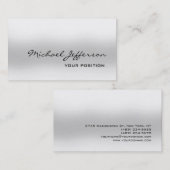 シックユニークグレートレンディーパーソナル 名刺 (正面/裏面)