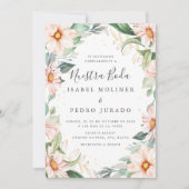 シックユーカリプトゥスピーチバラヌエストラボダ結婚ズ 招待状 (正面)