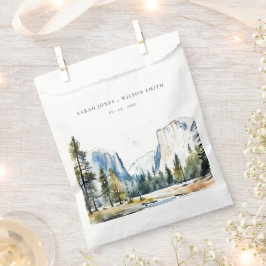 シックヨセミテ国立公園CAウォーターカラー結婚ズ フェイバーバッグ