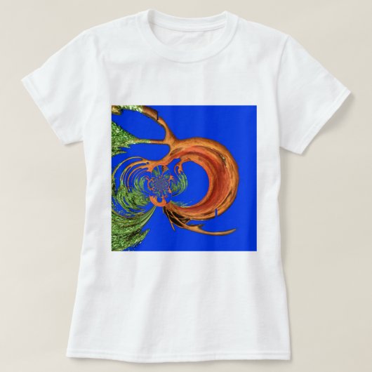 シックラウンドハクナマタタネイビーブルーコレクション Tシャツ (デザイン正面)