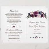 シックラベンダーネイビーブルーフローラ開花プログラム (正面/裏面)