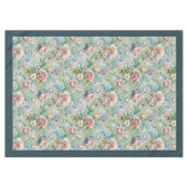 シックリファインロココフローラソフトパステルエレガント テーブルクロス (正面(横))