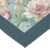 シックリファインロココフローラソフトパステルエレガント テーブルクロス (アングル)