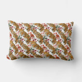 シックレオパードプリント装飾用クッションスタイリッシュ- & Cozy ランバークッション (正面)