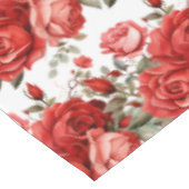シックレッドローゼズテーブルクロス テーブルクロス (アングル)