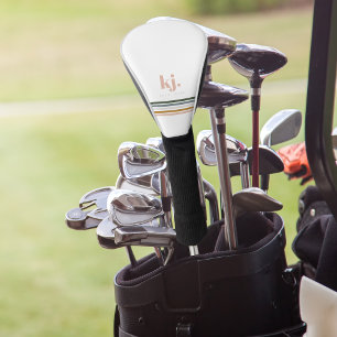 シックレトロストライプズモノグラム ゴルフヘッドカバー