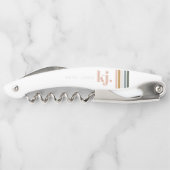 シックレトロストライプズモノグラム ソムリエナイフ (裏面)