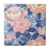 シックレトロバラセラミック素朴タイル タイル (正面)