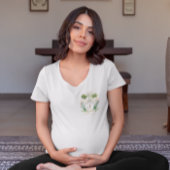 シックレトロパーム春ベビーシャワー | 母から母へ Tシャツ