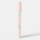 シックレトロモノグラムスクリプト赤面ピンクキュートトレンディー Case-Mate iPhoneケース (裏面 / 右)