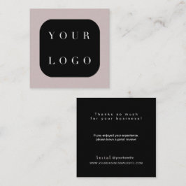 シックロモダンゴエレガントビジネスに感謝 ノートカード