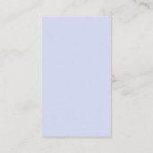 シックローレルリース パーソナライズされた 名刺 (裏面)