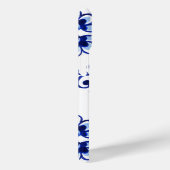 シックヴィンテージオランダデルフトブルーフローラルパターン Case-Mate iPhoneケース (裏面 / 右)