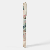 シックヴィンテージバラ iPhoneケース (右側面)