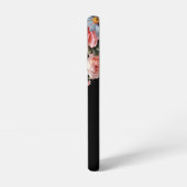 シックヴィンテージパーソナライズされたバラ&アイリス SAMSUNG GALAXYケース (左側面)