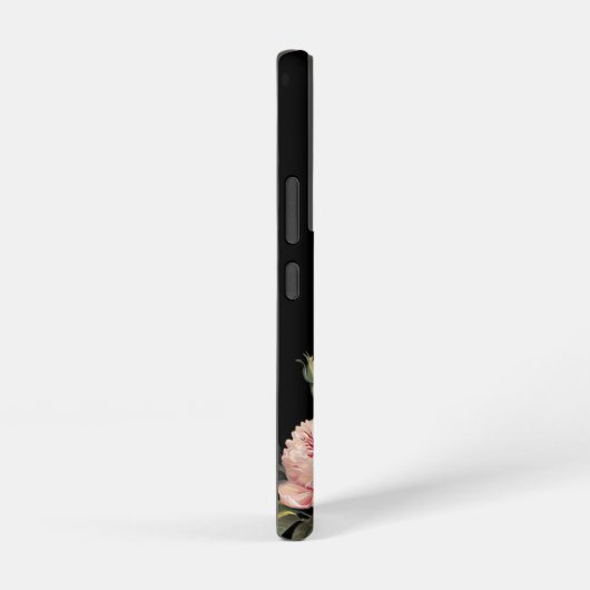 シックヴィンテージパーソナライズされたバラ&アイリス SAMSUNG GALAXYケース (右側面)