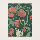 シックヴィンテージフローライヤリングネックレスディスプレイカード (裏面)