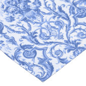 シックヴィンテージブルートイレデジュエモノグラム ショートテーブルランナー (コーナー)