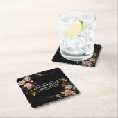 シックヴィンテージプロフェッショナル折り畳み名刺 ペーパーコースター (インサイチュ)