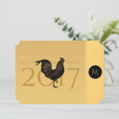 シックヴィンテージルースター中国のカスタムパーティーFCI 招待状 (スタンド正面)